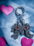 Mr Skellington Lucky Keyring / Handbag Charm image 1