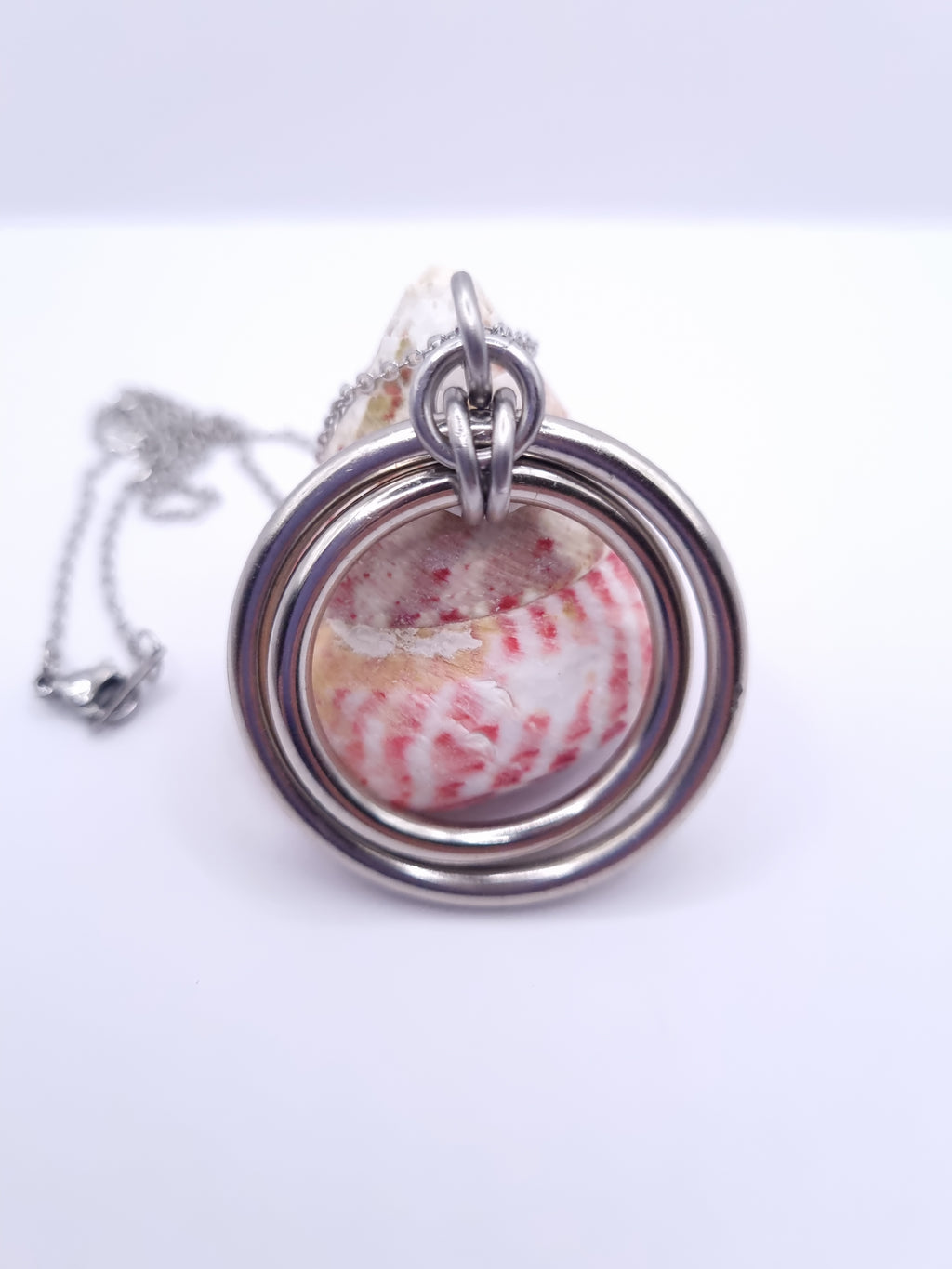 Gemini double ring Pendant image 3