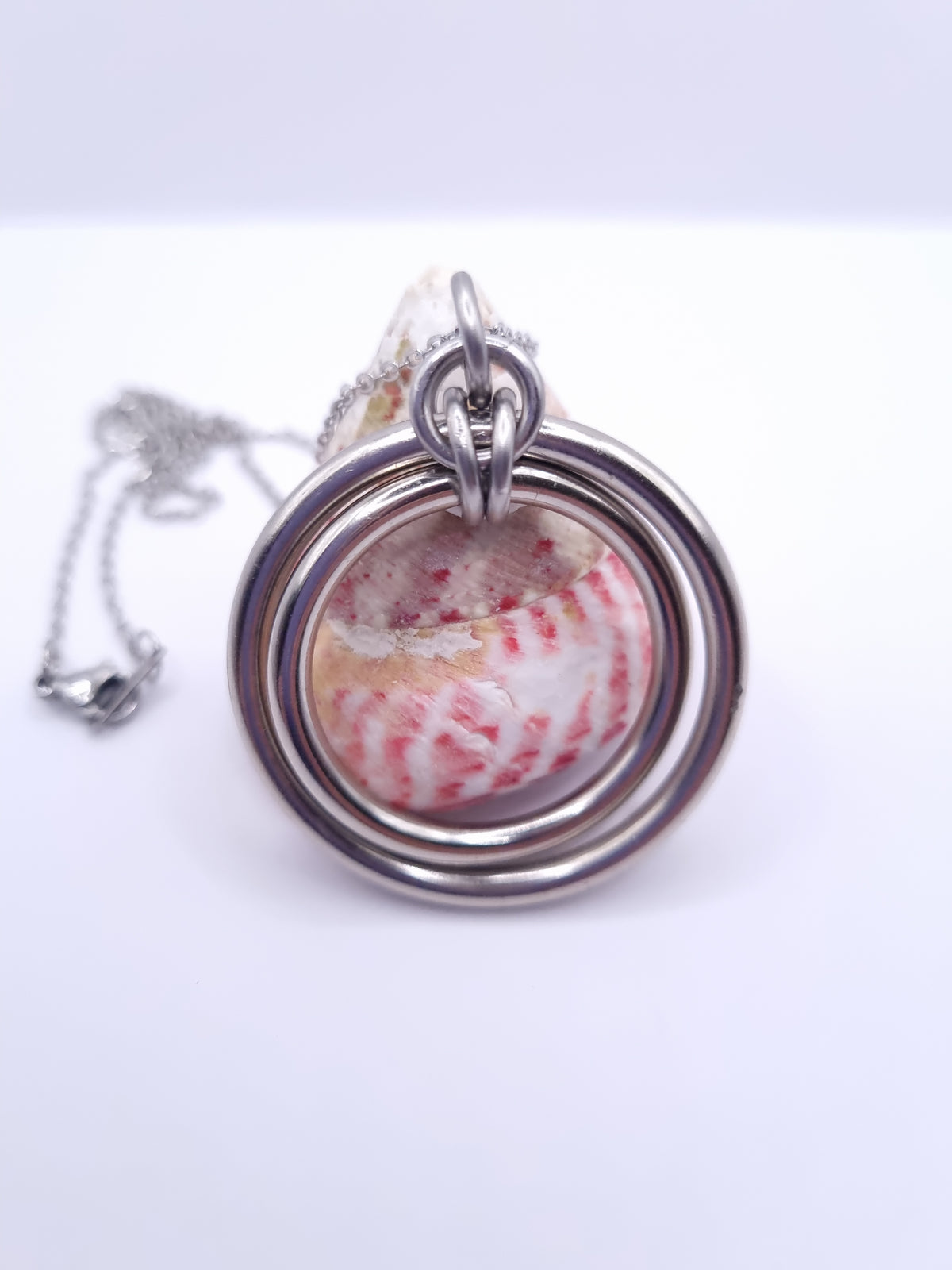 Gemini double ring Pendant image 3