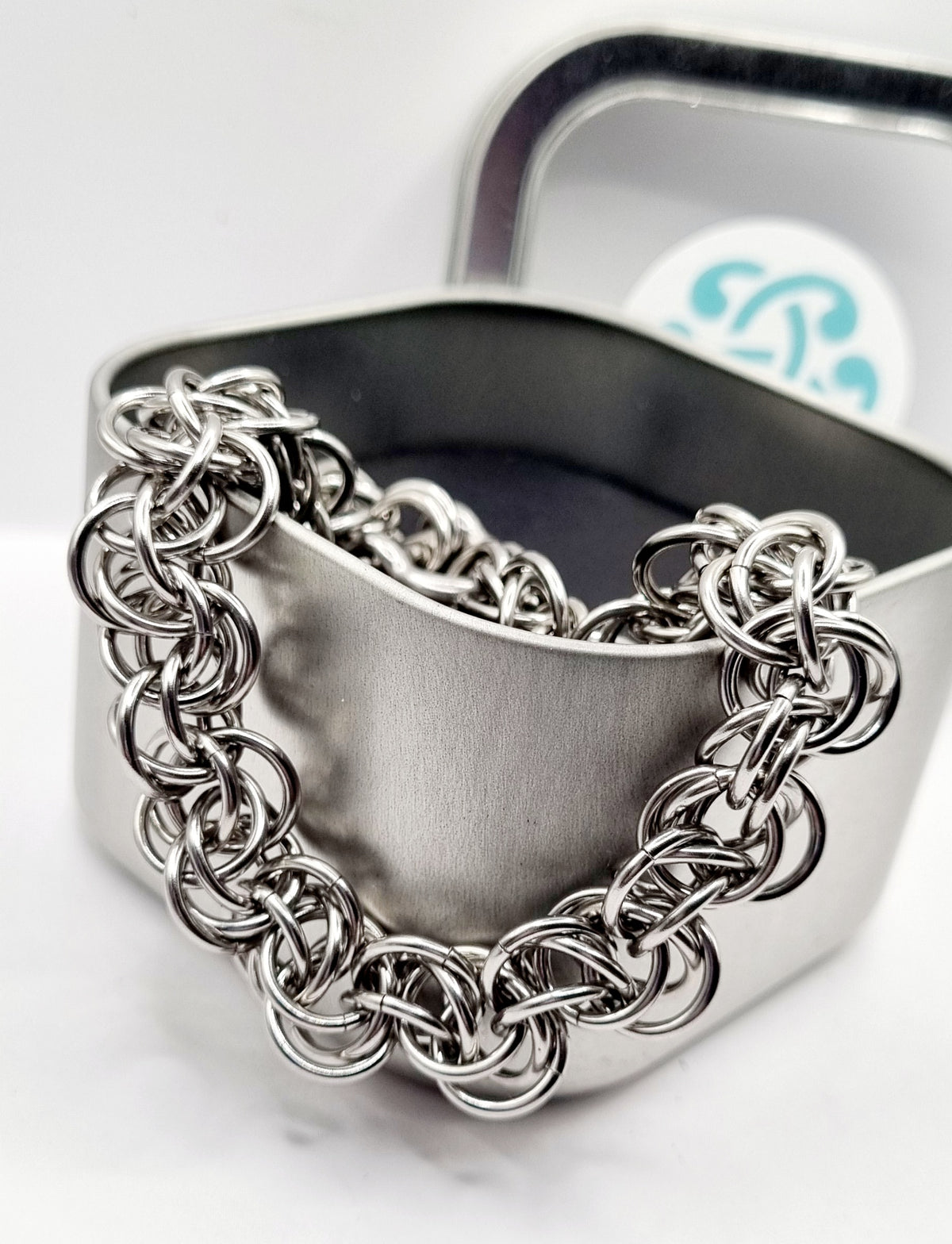 Undertow Chainmaille Bracelet image 0