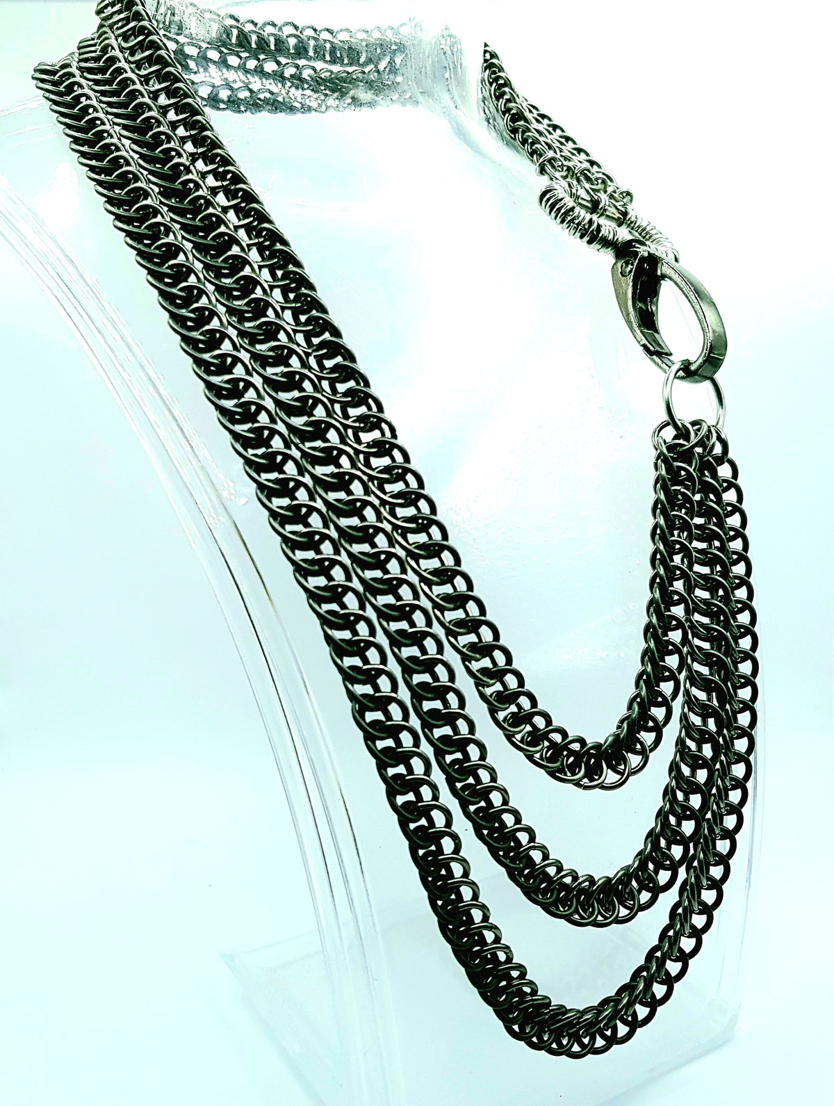 Half Persian 3in1 Chainmaille Necklace - Sanctuary Studio