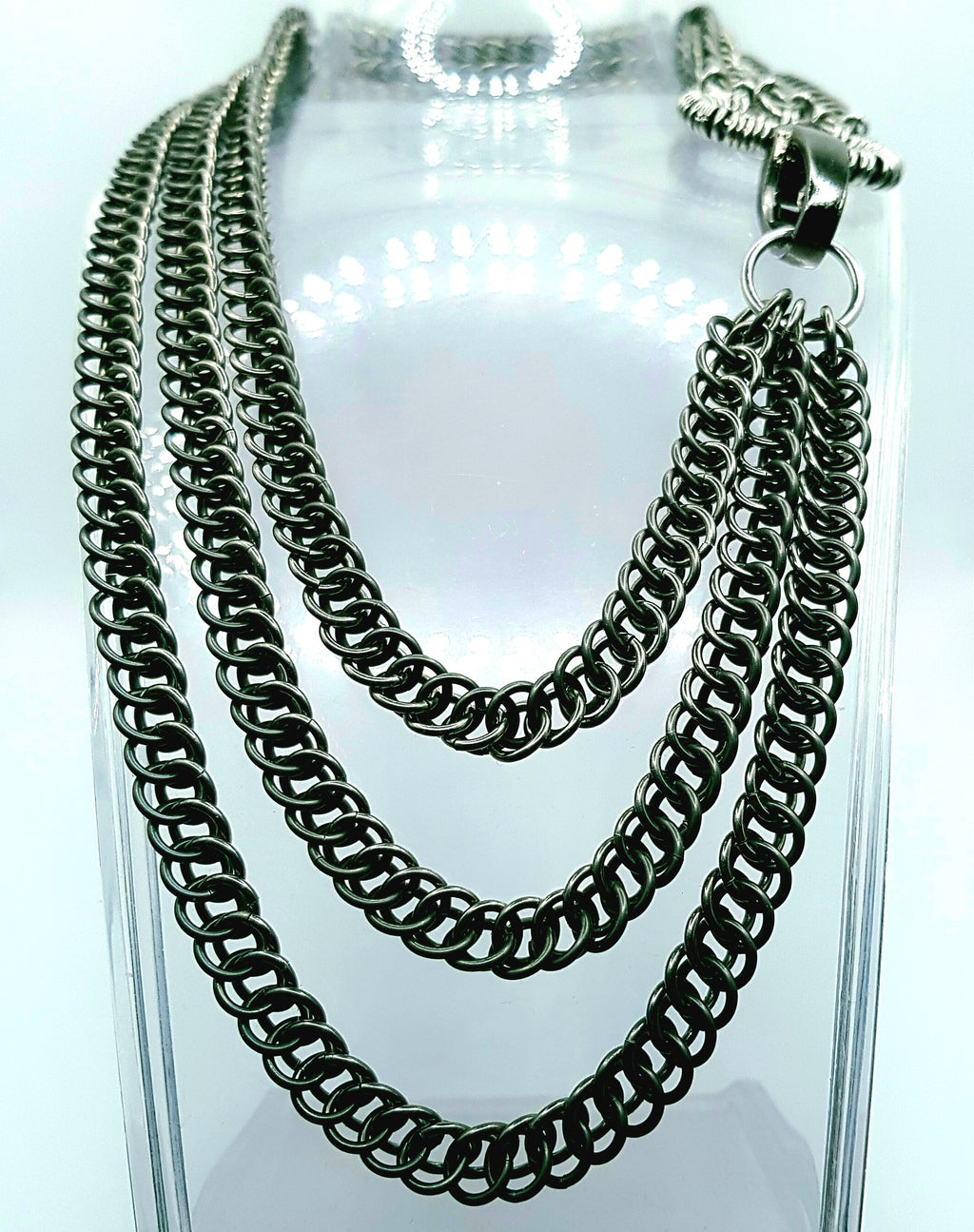 Half Persian 3in1 Chainmaille Necklace - Sanctuary Studio