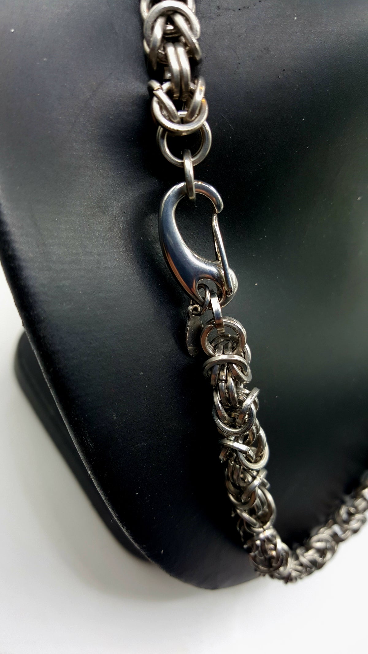 Byzantine Chainmaille Necklace / Wallet Chain - Stainless Steel