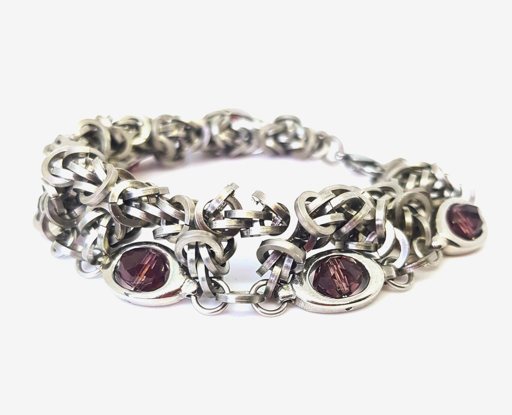Byzantine Tripoli Amethyst Bracelet image 0