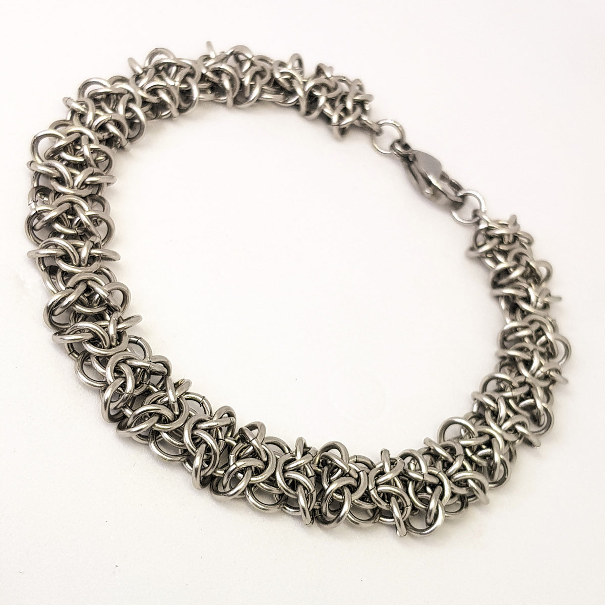 Orc Weave Chainmaille Bracelet image 0