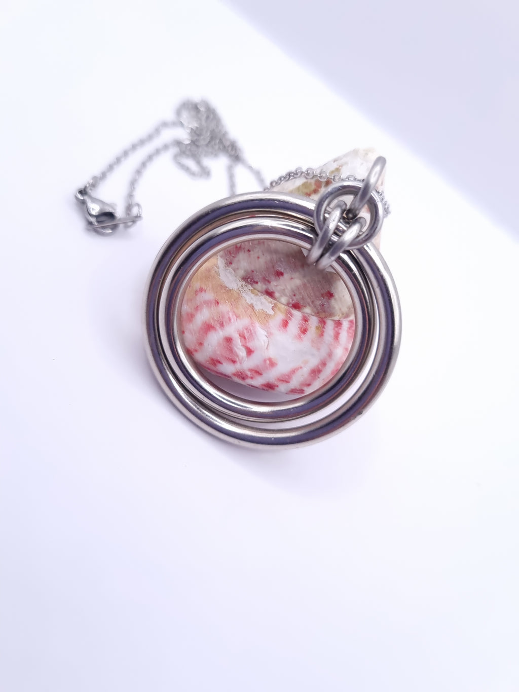 Gemini double ring Pendant image 0