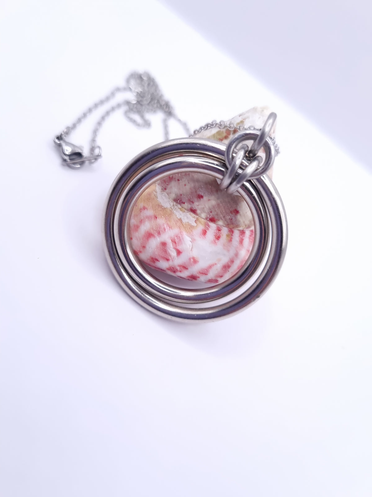 Gemini double ring Pendant image 0