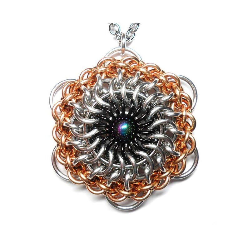 Eye of the Beholder Steampunk Necklace image 2