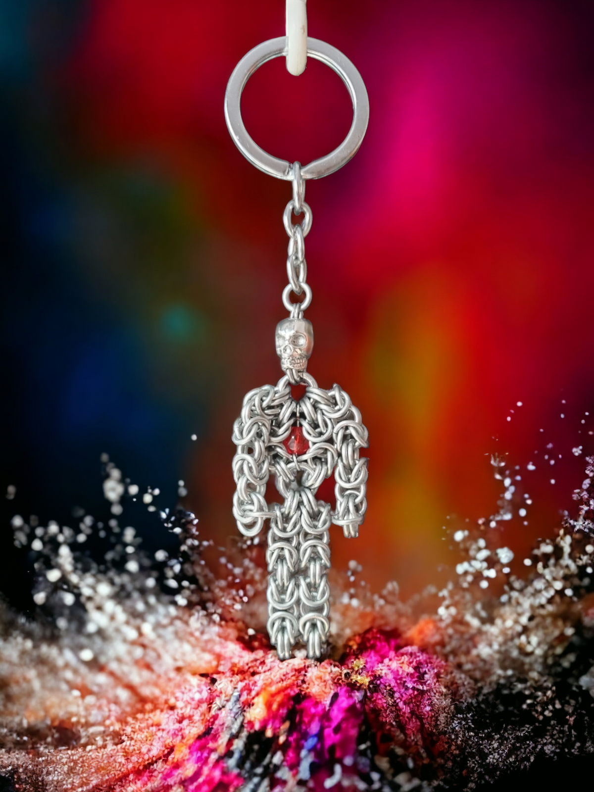 Mr Skellington Lucky Keyring / Handbag Charm image 5