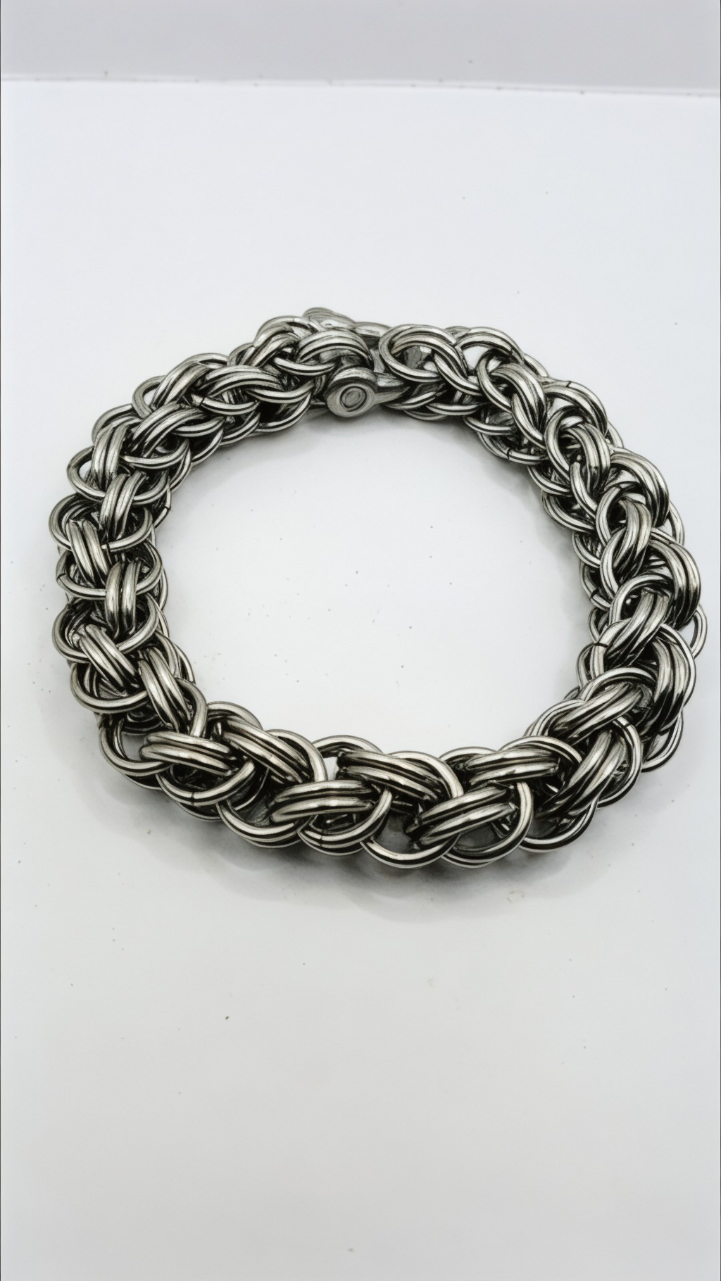 Full Persian X Back 6 in 1 Chainmaille Bracelet - Stainless Steel