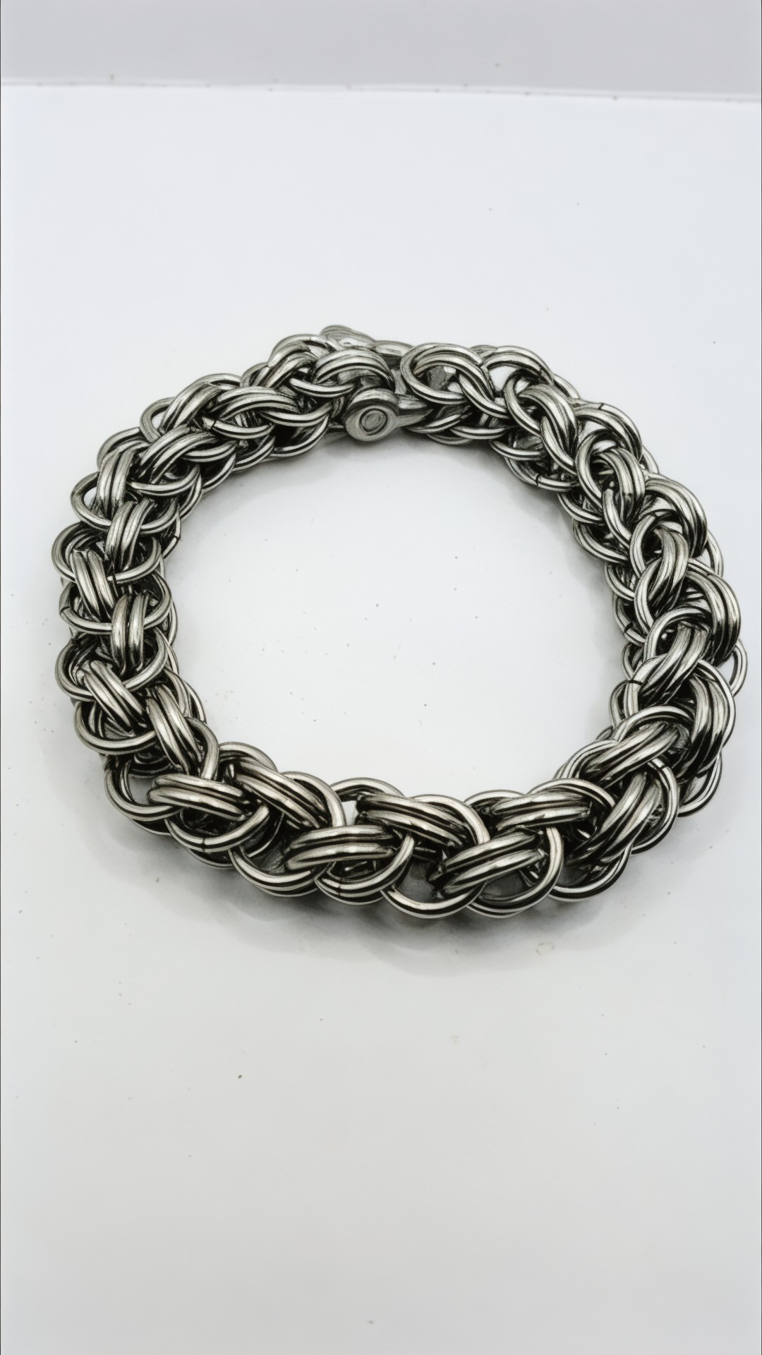 Full Persian X Back 6 in 1 Chainmaille Bracelet - Stainless Steel