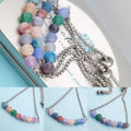 Frosted Agate slider Bracelet image 0