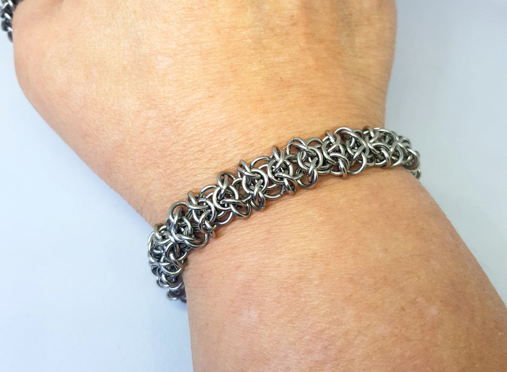 Orc Weave Chainmaille Bracelet image 2
