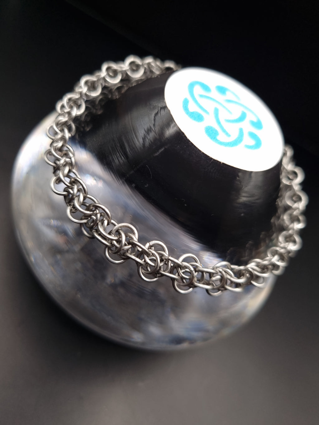 Elfin Weave Micro Chainmaille Bracelet image 0