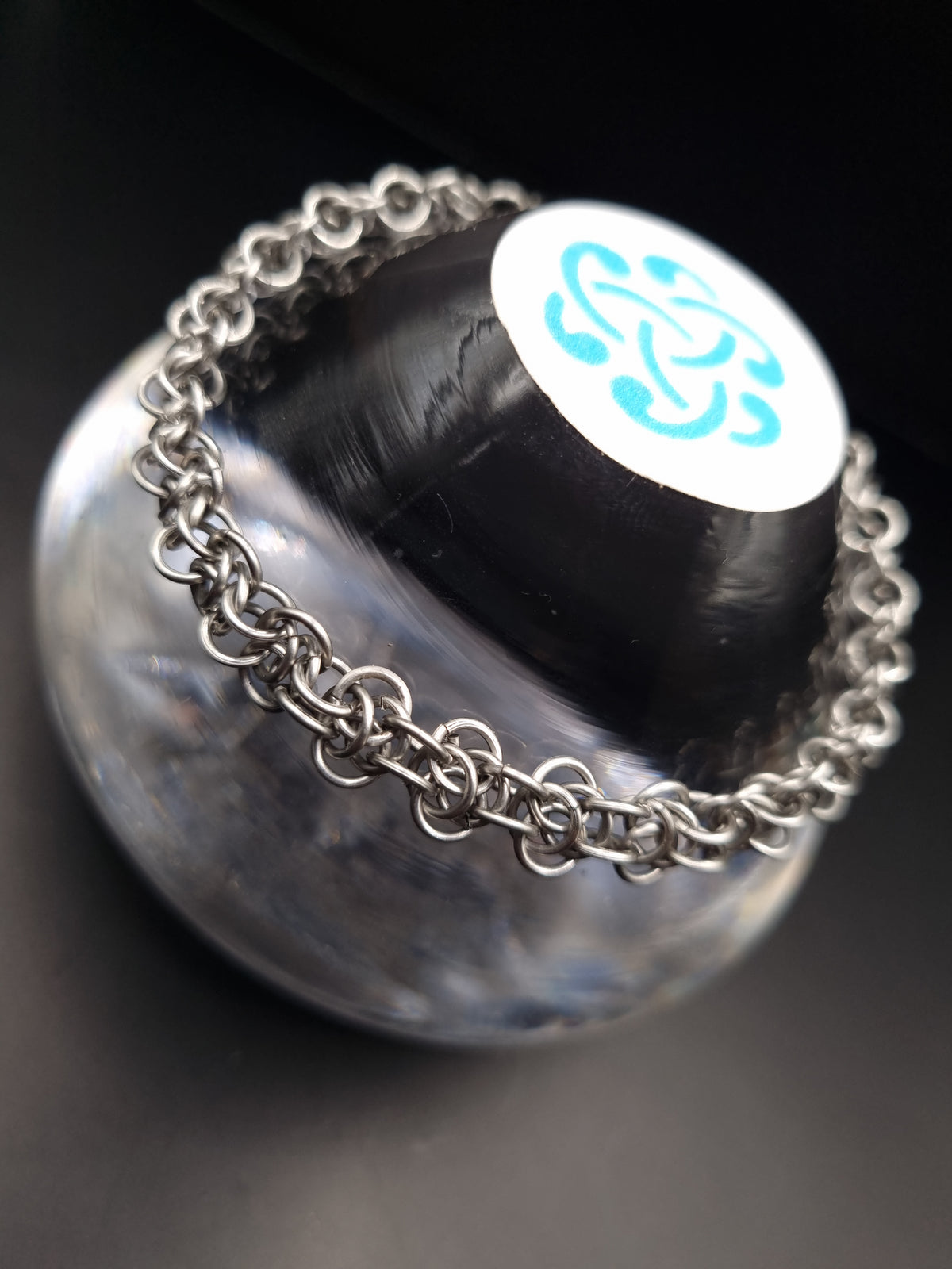 Elfin Weave Micro Chainmaille Bracelet image 0