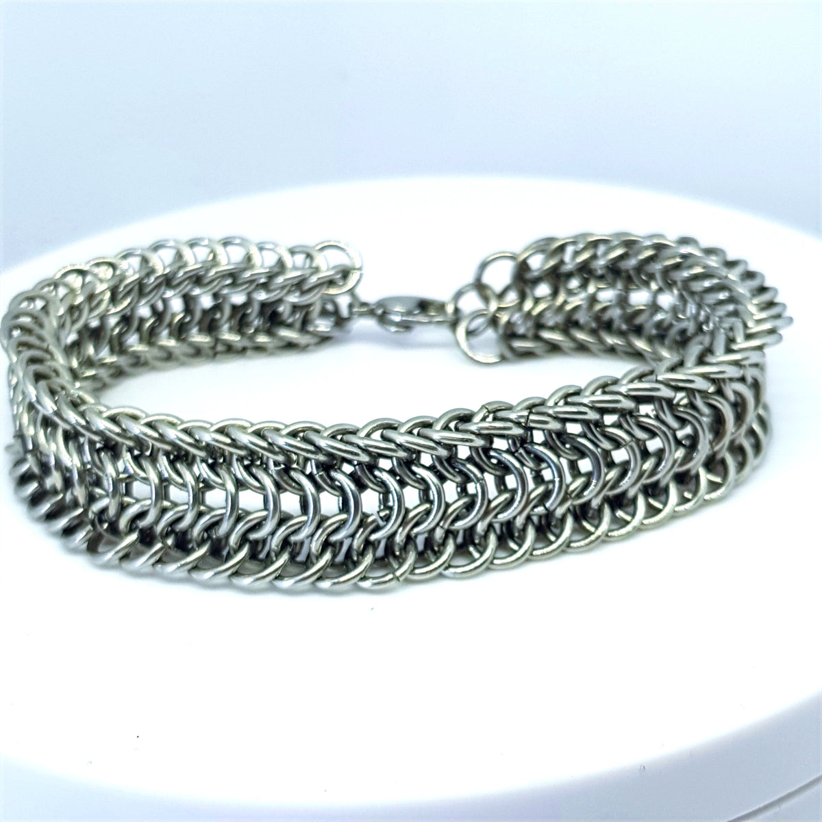 Alligator Back Weave Reversible Bracelet image 0