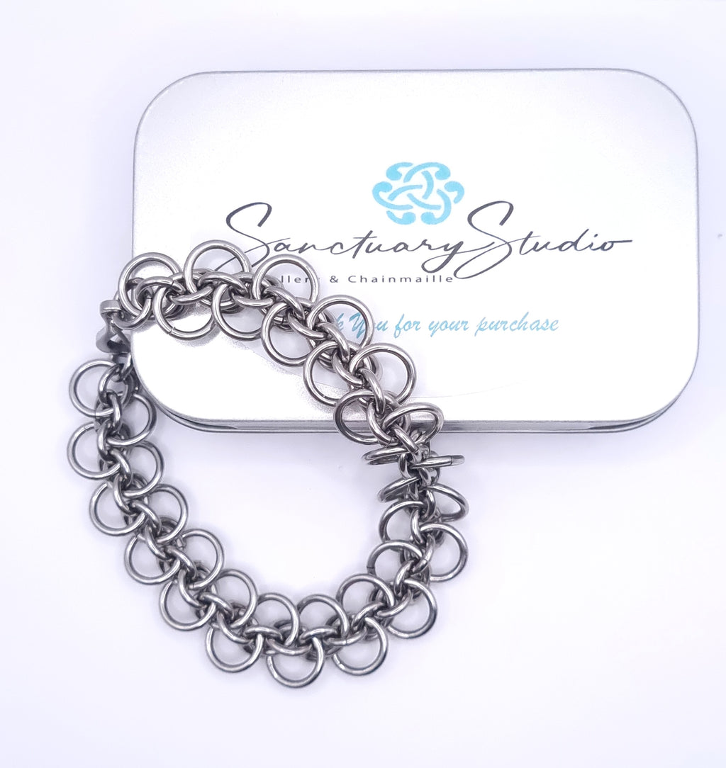 Zephyr Chainmaille Bracelet image 1