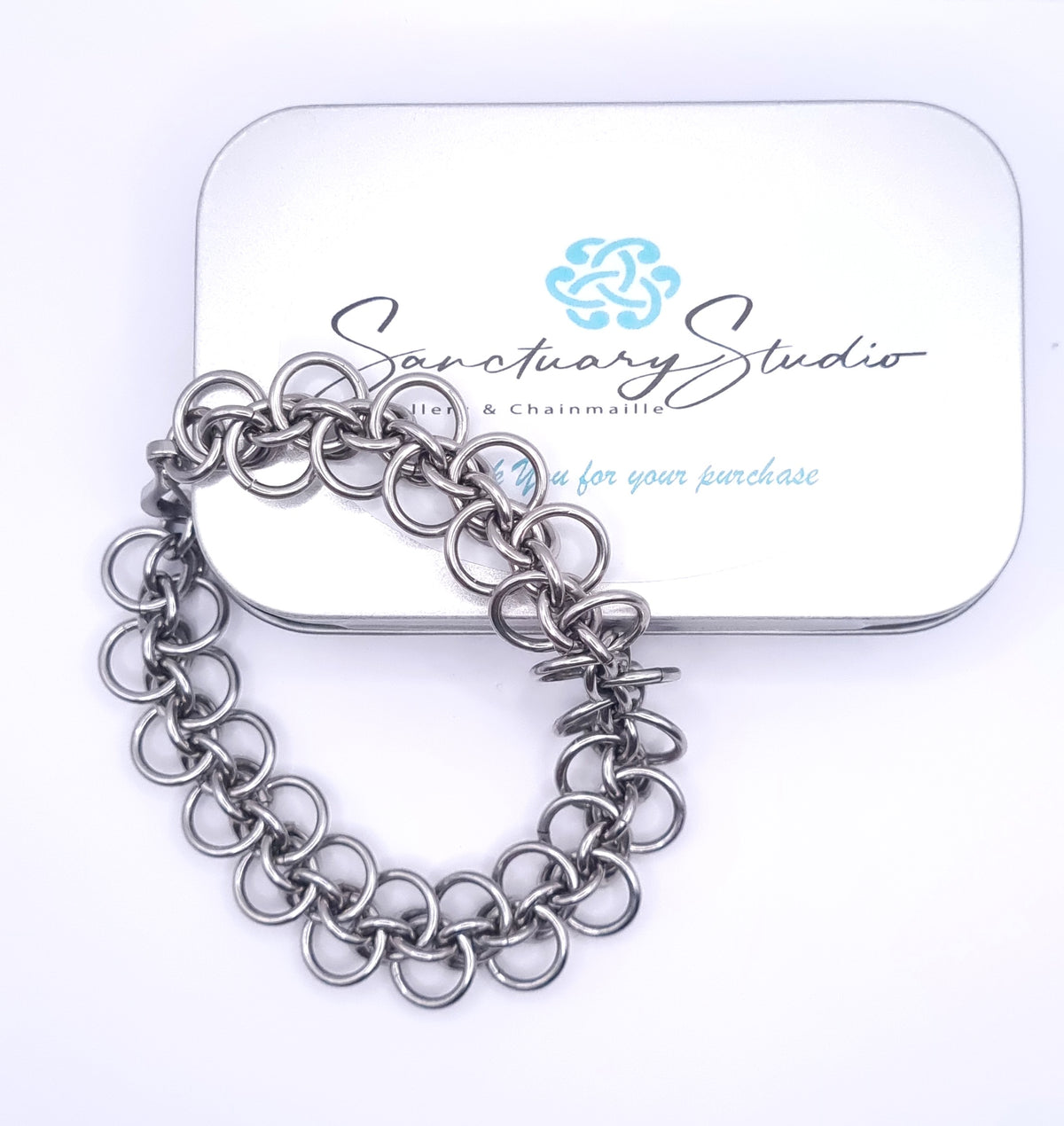 Zephyr Chainmaille Bracelet image 1