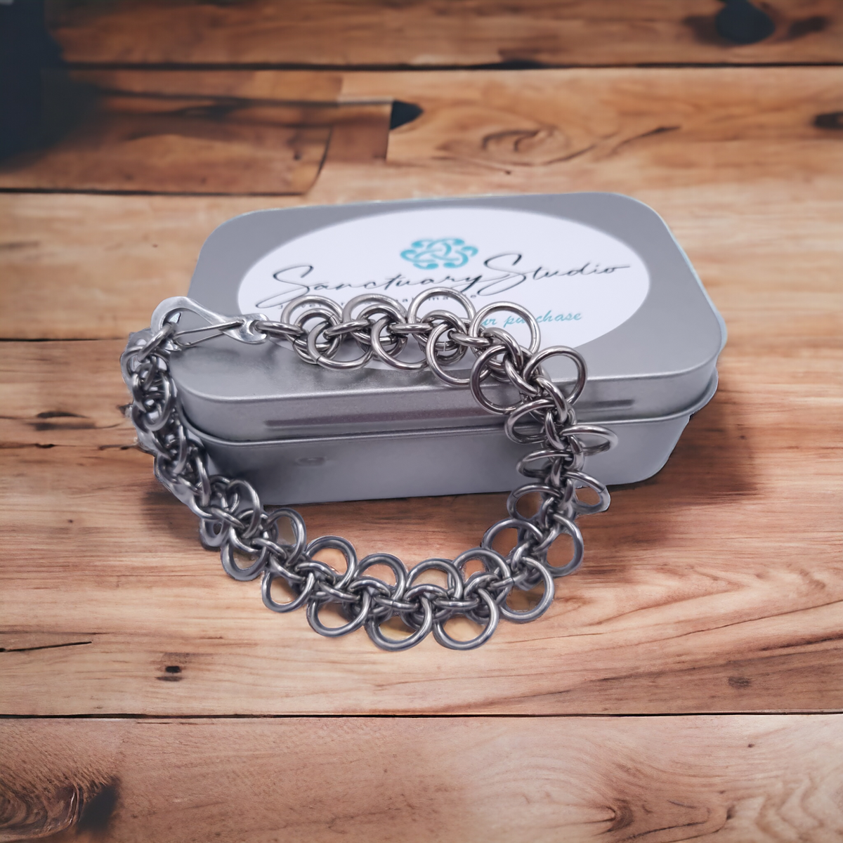 Zephyr Chainmaille Bracelet - Sanctuary Studio